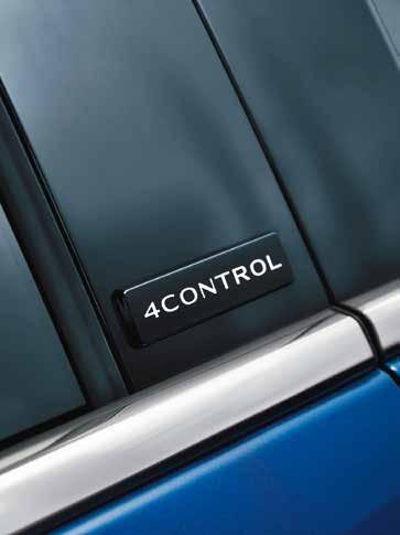 A 4CONTROL négykerék-kormányzásnak köszönhetően a GT verzió új magaslatokba emeli a sebesség és a lendület fogalmát.