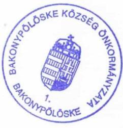 4. Elfogadás módja és dátuma I. A Bakonypölöske község Helyi Esélyegyenlőségi Programjának szakmai és társadalmi vitája megtörtént.