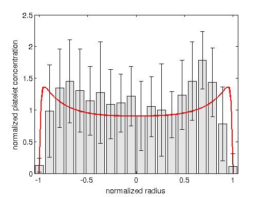 10 véralvadás kétdimenziós modellezése Az erőtag bevezetésére a szimulációba a Guo et al. (2002) által kidolgozott erőformalizmust használtam.