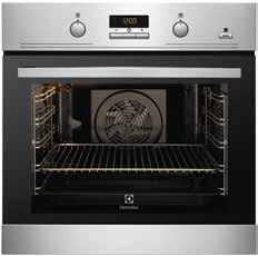 ELECTROLUX EOB3454AOX BEÉPÍTHETŐ MULTIFUNKCIÓS SÜTŐ * 60x60 cm, űrtartalom: 72 l, 10 program, kijelző ELECTROLUX EOB3454AOX BEÉPÍTHETŐ MULTIFUNKCIÓS SÜTŐ * + ELECTROLUX