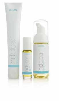 HD CLEAR dōterra NŐKNEK TERMÉKEK HD CLEAR HABZÓ ARCMOSÓ FITOÖSZTROGÉN A tiszta, sima bőr az HD CLEAR KOLLEKCIÓVAL KEZDŐDIK Az HD Clear termékcsoport természetes és rendkívül hatékony alapanyagokból
