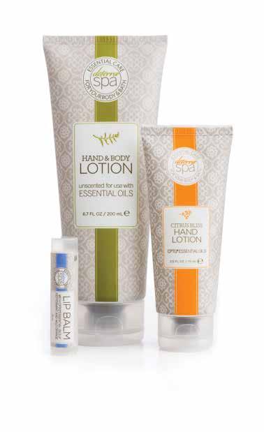 SPA HEALING HANDS LIP BALM dōterra SPA Kényeztesse magát és élvezze a dōterra SPA TERMÉKEIT A dōterra SPA termékek úgy lettek megalkotva, hogy ne csak bőrét ápolja, de kényeztesse, fiatalnak,