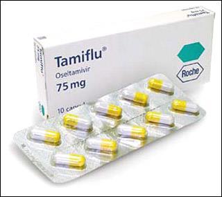 Tamiflu To prevent and treat influenza (neuraminidase inhibitor, inhibits the spread of the virus by inhibiting the budding from the host cell) - Cochrane review: do not reduce hospitalizations and