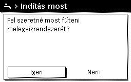 Ha két vagy több fűtőkör van telepítve, úgy forgassa el a választógombot 1.... 4. fűtőkör a 2, 3 vagy 4 kijelöléséhez, majd nyomja meg a kiválasztó gombot.