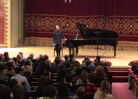 op. 34/I-VI) - pianista a răspuns mai departe cu determinare în De Sonata Meditor - numită post-sonată de autorul ei, Ghenadie Ciobanu.