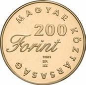 Miklós Toldi Irodalom /Literatur/ Literature: Adamo: EM 172, L-N: 307, KM: 756, 603. 200 Forint 2001 BU 12 000 db/st./pcs L-N: 307. stempelfrisch 4.- 604. 200 Forint 2001 PP 5 000 db/st.