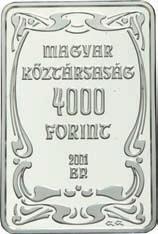 von Miksa Róth, darunter Umschrift in drei Zeilen/ in ornamental border of secession