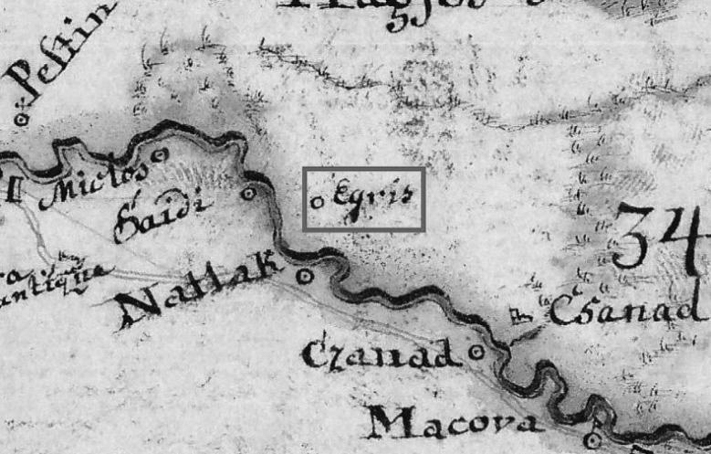 Revistă trimestrială de istorie Fig. 7. Egris (Igriș) loca deserta pe Mappa Geographico Limitanea (squellette - n.m.), [1703] Fig. 9. G. M. Visconti, Mappa della Transiluania..., 1699 Fig. 8.