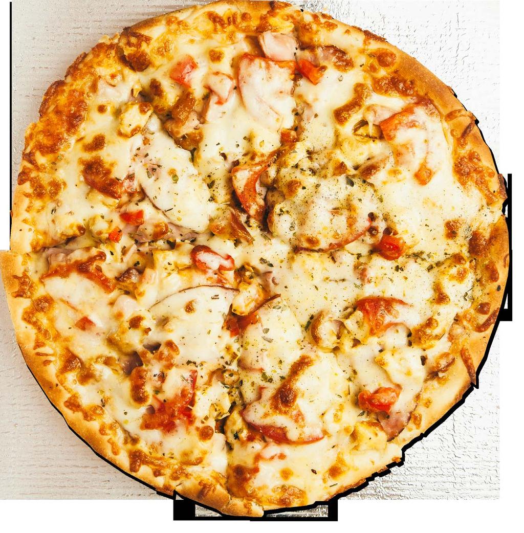 tápérték: 1 db üres pizzalap Energia: Zsír: Szénhidrát: Rost: Fehérje: Só: 295 kcal 17,8 g 1,9 g 43,2 g 10,3 g 1,8 g