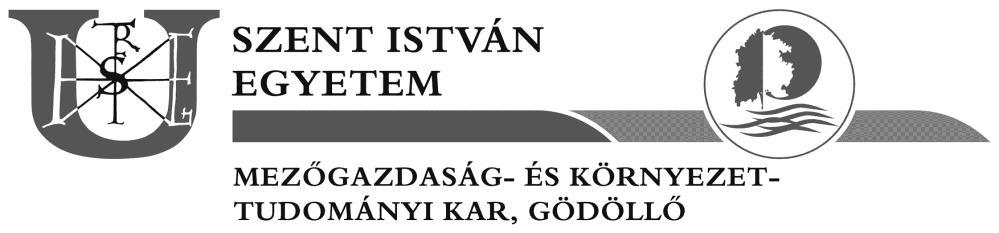 Szent István Egyetem Chili pprik minőségi prmétereinek lkulás különböző színű