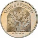 1984 A FAO célkitûzéseinek támogatása, sor Zur Unterstützung der Zielsetzungen der UNO-Organisation FAO, Serie For Supporting the Aims of FAO, series 20 Forint CuNi - 7 g - 26.8 mm - 1,7 mm 1984.