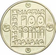 oldalt évszám, alul mesterjegy /oben Mzz., in der Seite Jahreszahl, unten Meisterzeichen/ above mintmark, at side date, below designer s mark BP.