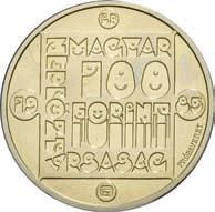 verdejel, oldalt évszám, alul mesterjegy /oben Mzz., in der Seite Jahreszahl, unten Meisterzeichen/ above mintmark, at side date, below designer s mark BP.