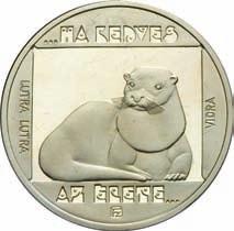VIDRA 200 Forint Ag 640-16 g - 35 mm - 2 mm 1985. 06. 10.
