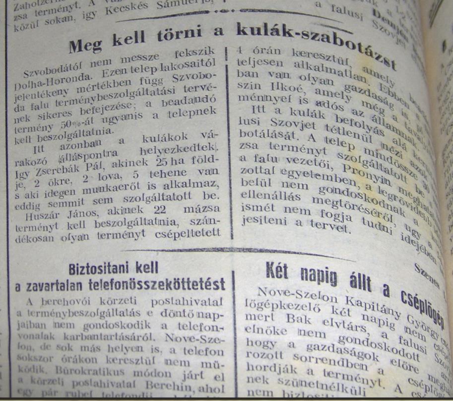 sajtóban Vörös Zászló, 1948.