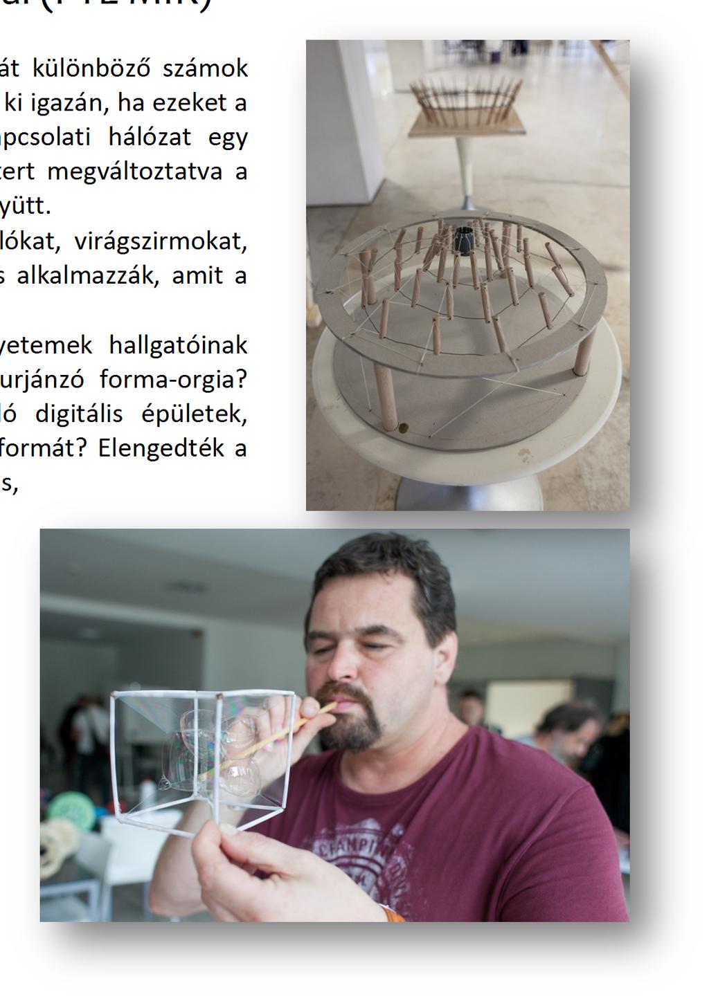 9. műhely GEOMETRIA AZ ÉPÍTÉSZETBEN. GENERATÍV, PARAMETRIKUS ÉPÍTÉSZET Dr. Széll Attila Bélával (PTE MIK) A parametrikus tervezés azon alapul, hogy a geometriát különböző számok vezérlik.