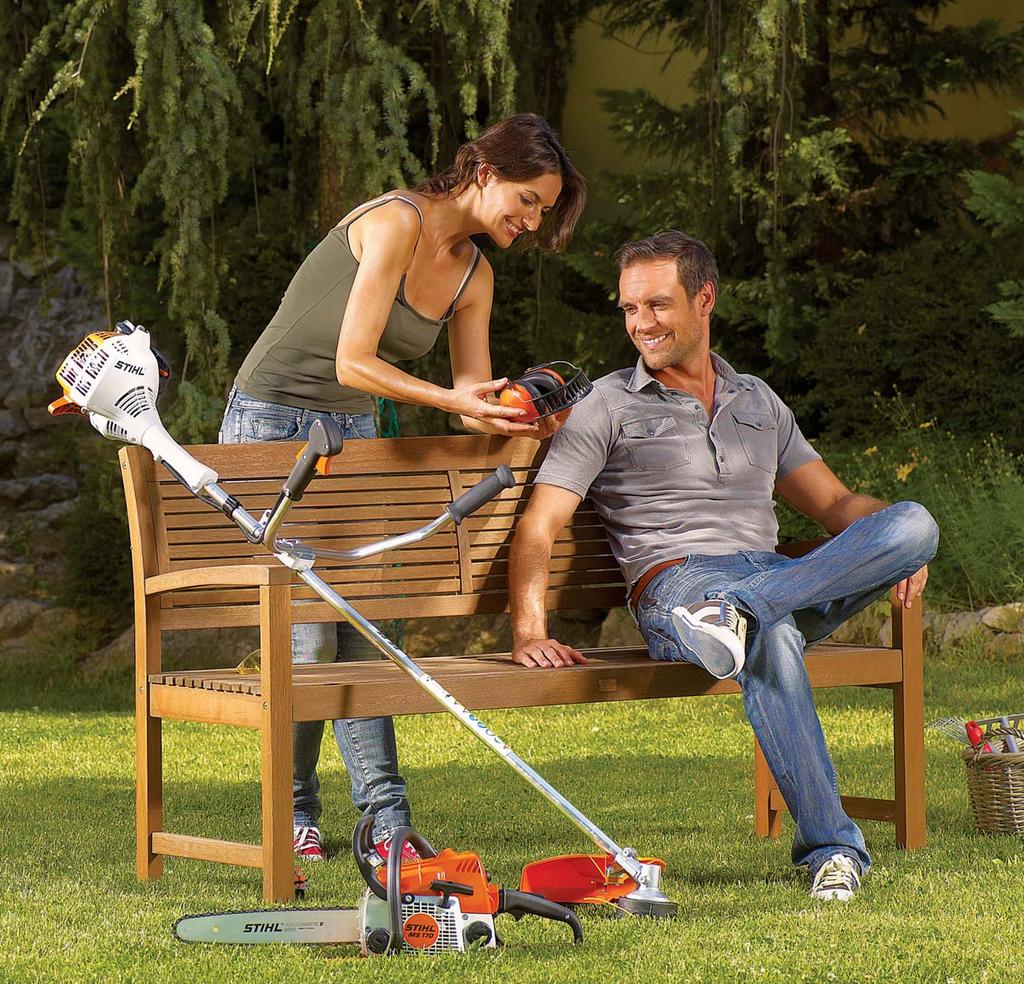 Kertek. Gépek. Ötletek. A STIHL gépeivel öröm a munka www.stihl.