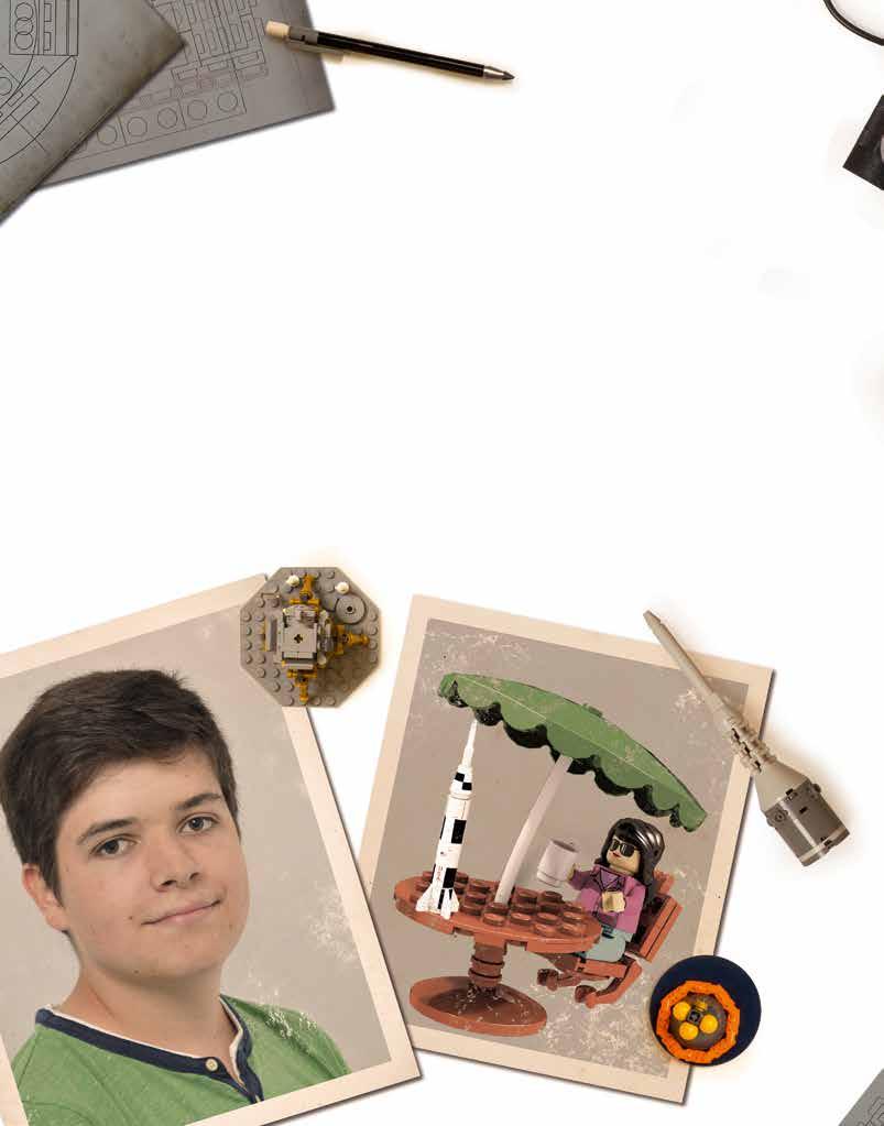 Rajongó tervezők Mivel az űrkutatás és a LEGO építés iránt egyaránt rajonganak, Valérie Roche (azaz Whatsuptoday) és Felix Stiessen (azaz Saabfan) szorosan együttműködve alkották meg lenyűgöző Apollo
