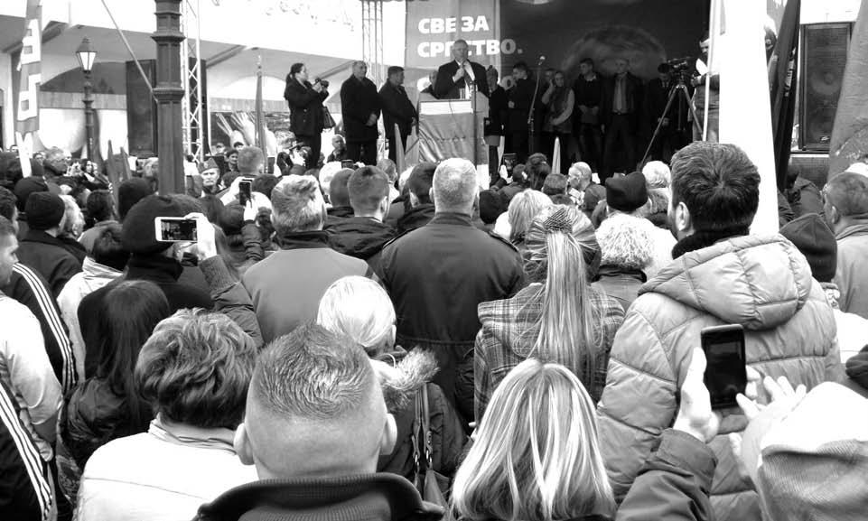 - Ми смо кампању почели величанственим митингом у Београду који је одржан 24.