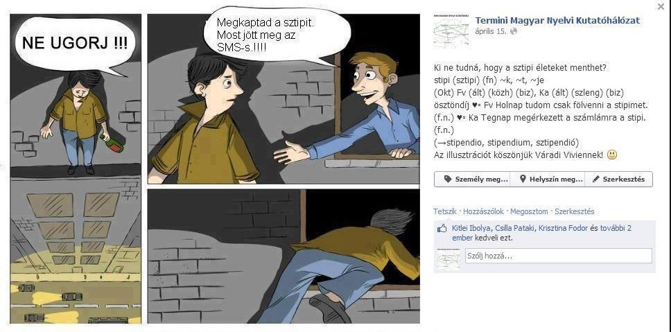 Transcarpathian Hungarians as new speakers in the social network 87 Example 2. One word codeswitching Jxxx Bxxxx: PEREKÚR.