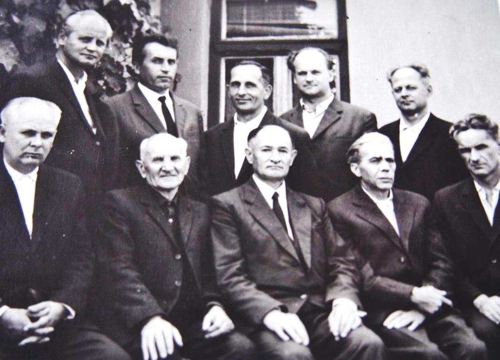 22. Chira püspök a munkácsi egyházmegyés papság körében, Ungvár, 1967.szept.