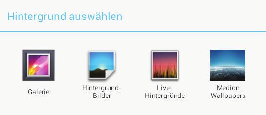 DE 11. Hintergrundbilder / Wallpaper festlegen Stöbern Sie durch viele Wallpaper-Motive und verpassen Sie Ihrem Tablet-PC ein frisches Design.