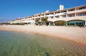 sjeverna dalmacija pag / starigrad, paklenica Wellness & Spa Hotel Pagus 4* Besplatno za dijete do 7 godina Akcija 7=5, 5=4, 4=3 POLOŽAJ: 100 m od centra Paga.