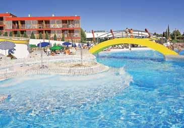 srednja dalmacija otok brač, bol Bluesun Hotel Borak 3* Akcija 7=6, 14=12 Besplatno za dijete do 14 godina POLOŽAJ: uz samu obalu, do centra mjesta Bol i plaže Zlatni rat oko 10 minuta pješice.