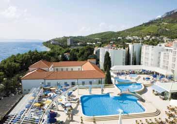 trgovine, Wi-Fi besplatno, velika terasa za glazbene priredbe, dječje igralište, jacuzzi, sauna, fitness, masaža, otvoreni bazen,