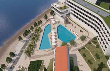 Wi-Fi u hotelu, vanjski grijani bazen za djecu i odrasle, prodavaonica suvenira, mjenjačnica, wellness centar (besplatan ulaz u wellnes, relax