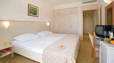 7 kn Besplatno za dijete do 14 godina do 29.2. Valamar Pinia Hotel 3* i Pinia Residence 3* All inclusive light do 29.2. POLOŽAJ: u zelenoj oazi, Špadići, oko 10 minuta šetnje udaljen od grada Poreča.