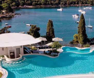 istra istra rovinj Hotel Lone 5* POLOŽAJ: udaljen 1,5 km od povijesne jezgre grada Rovinja, uz more i park šumu Zlatni rt.