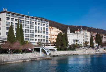 opatija kvarner Remisens Hotel Kristal 4* POLOŽAJ: u središtu Opatije, uz more.