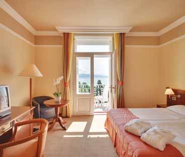 hotelu 4 opatijska cvijeta uz doplatu do 1.6. i od 1.9. 90 kn/dan, 1.6.-31.8. 150 kn/ dan.