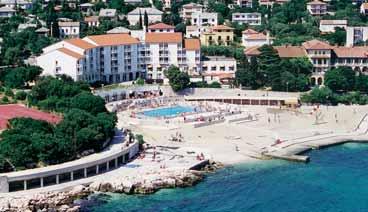 kvarner novi vinodolski Hotel Lišanj 2* POLOŽAJ: uz more, 500 m od mjesta.