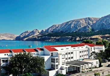 baška kvarner Hotel Corinthia Baška 3* do 29.2. POLOŽAJ: 3 povezane zgrade, u neposrednoj blizini plaže, Baška.