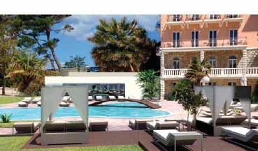 kvarner rab Grand Hotel Imperial 4* Wellness centar POLOŽAJ: usred bujne borove šume gradskog parka Komrčar, u blizini plaže.