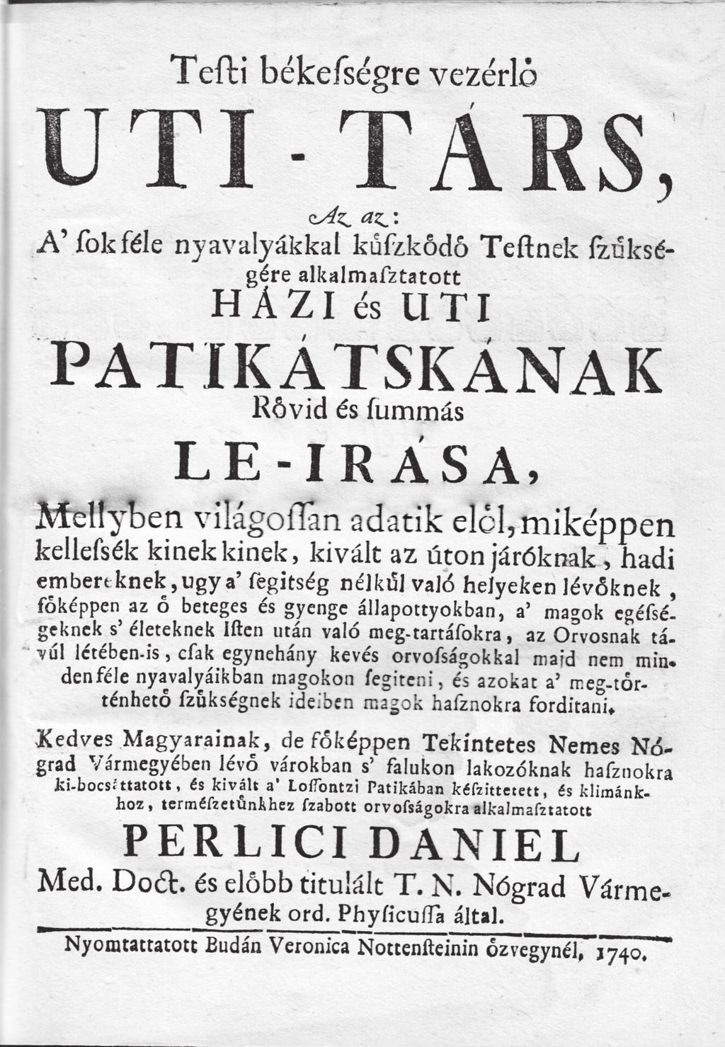 Perliczi (Perlici) János