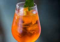 Unicum, lime juice, seltzer, sugar