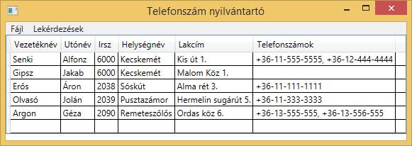 5. Helységadatok módosítása A helységadat adatfelvitel/módosítás során a felhasználó két funkcionalitás közül választhat. ezek az adatbázisban szereplő adatok módosítása és új adatok felvitele.