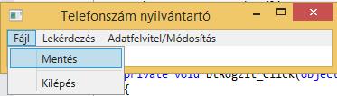 cntelefonszámok=new cntelefonszámok(); 2.