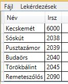 cntelefonszámok.savechanges(); A Kilépés menüpont eseménykezelőjében kilépünk a programból. private void mikilépés_click(object sender, RoutedEventArgs e) Application.Current.Shutdown(); 3.