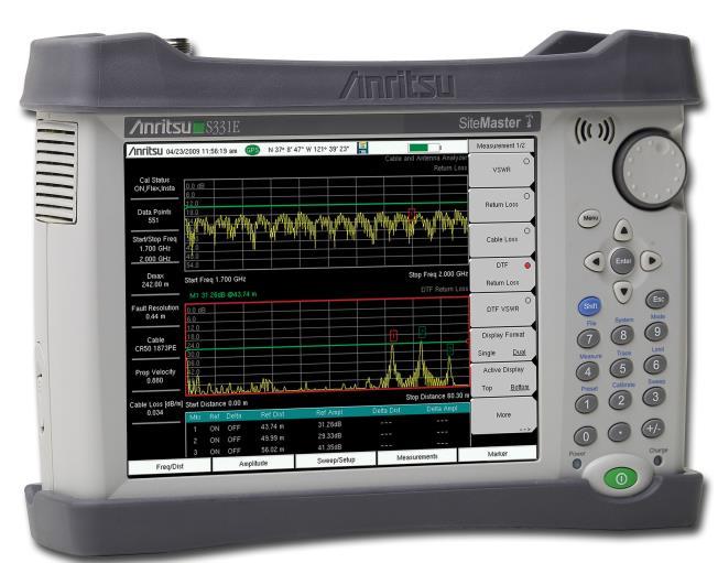 Anritsu S332E Kábel és antenna analizátor, spektrum analizátor Az Anritsu Site Masterek az elmúlt két évtized során gyakorlatilag a kivitelezők, hálózatépítők és szolgáltatók alapkészülékévé váltak.