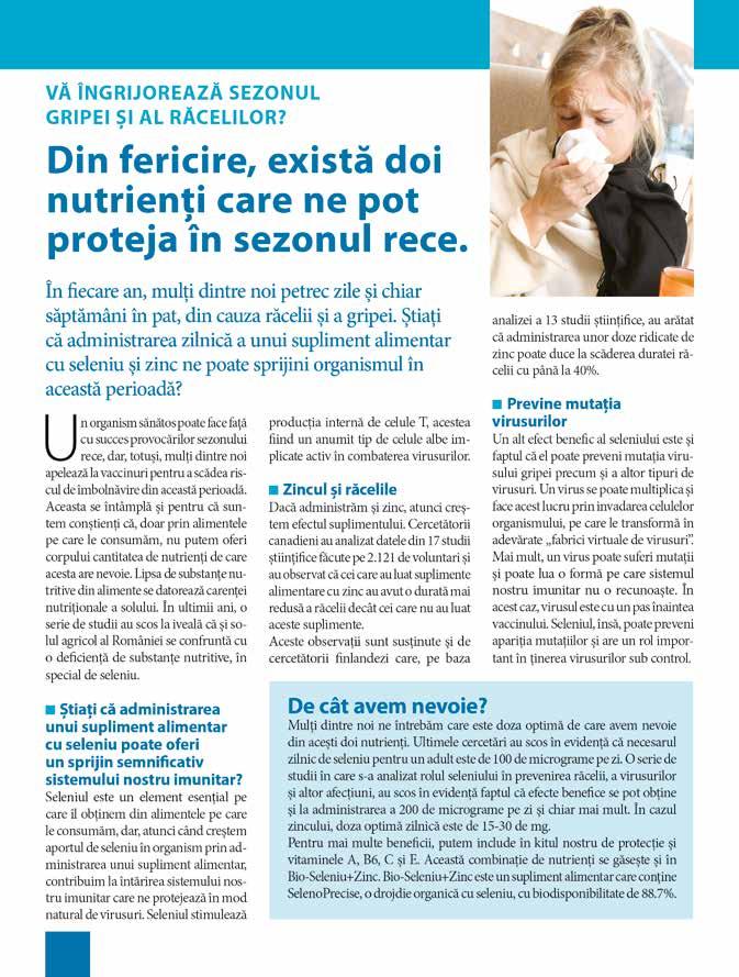 SĂNĂTATE Cum să previi?