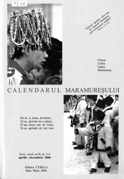 NOTE DE LECTURĂ 76 Articolele în limbile engleză şi franceză scrise de Monika Golonka ( Visual forms of original identification: The example of contemporany Podhale ) şi Anneli Palmskold ( What does