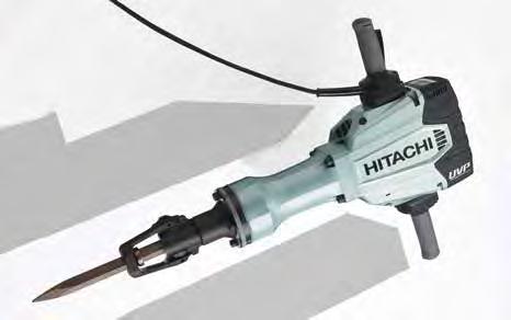 elleni védelmét biztosító rendszer (UVP) a Hitachi eredeti vibráció csillapított markolatával, optimalizált ütőszerkezet, a kettős belső szigetelésnek és az
