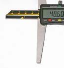 Digitális mélységmérő csúccsal /1,5x6 mm/ DIN 862, 1,5V fémházas talphossz:150 mm