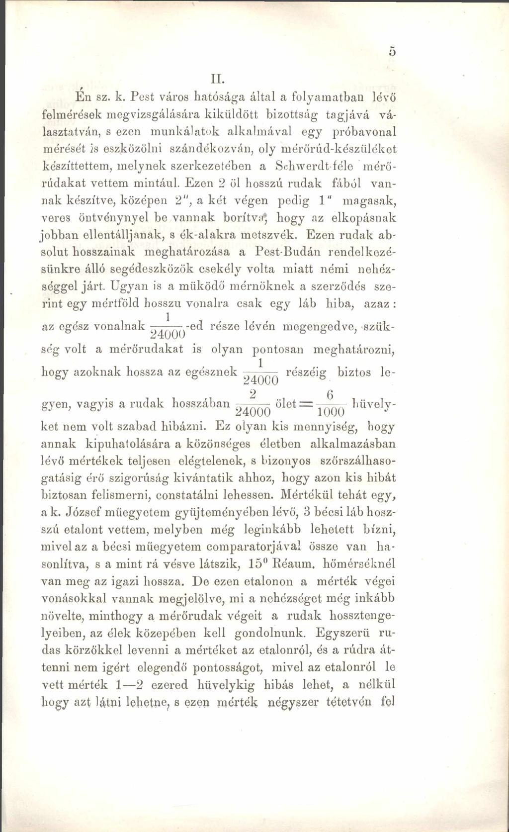 II. En sz. k.