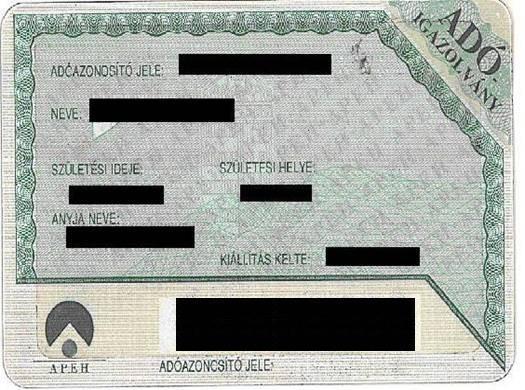 14. HU Ungaria -urile nu figurează în documentele oficiale de identificare, însă apar pe cardul de înregistrare fiscală din Ungaria.