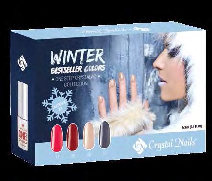 Bestseller Colors Winter 2015/2016 ONE STEP CrystaLac készlet Vendégkedvenc téli slágerszínek, melyek az eladási listák élén